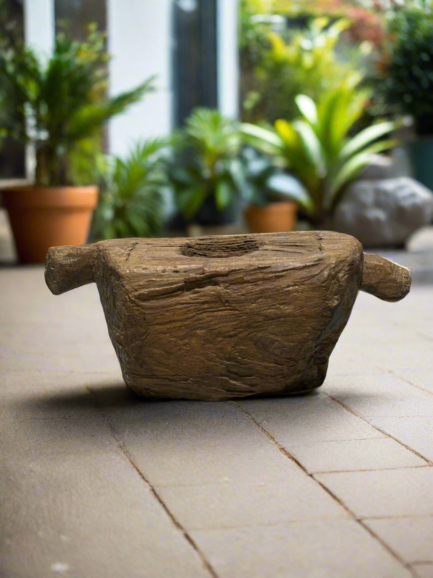 Indonesian Teak Wood Grinder #1