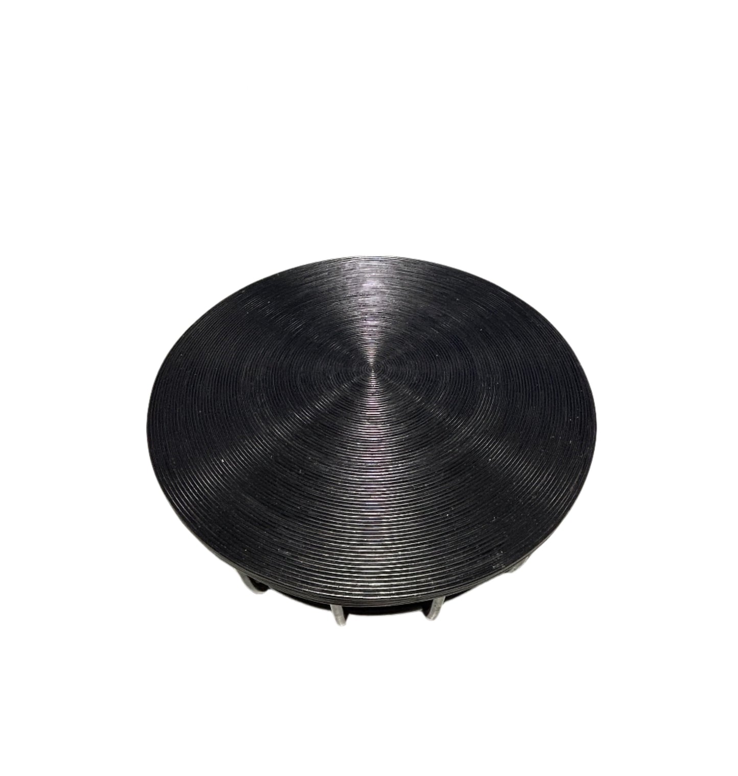 Round Rattan Coffee Table