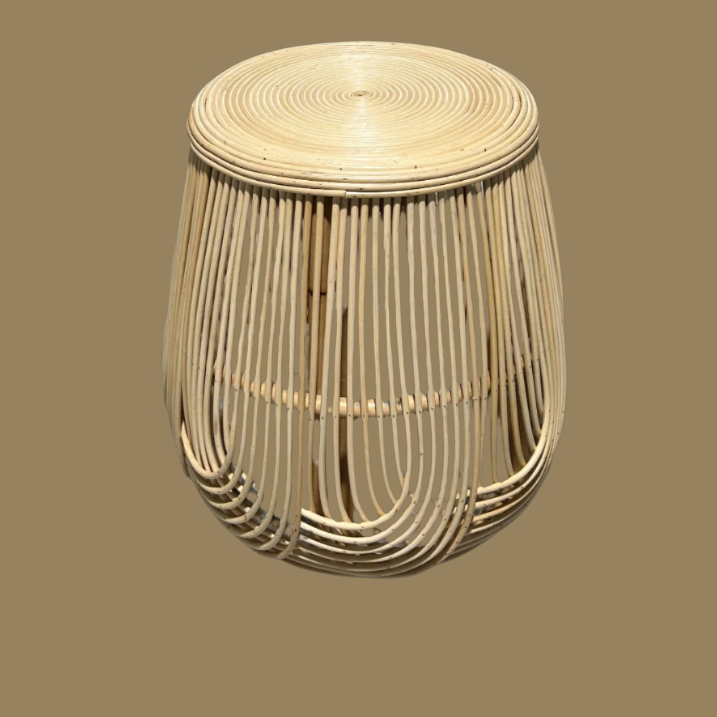 Rattan Side Table