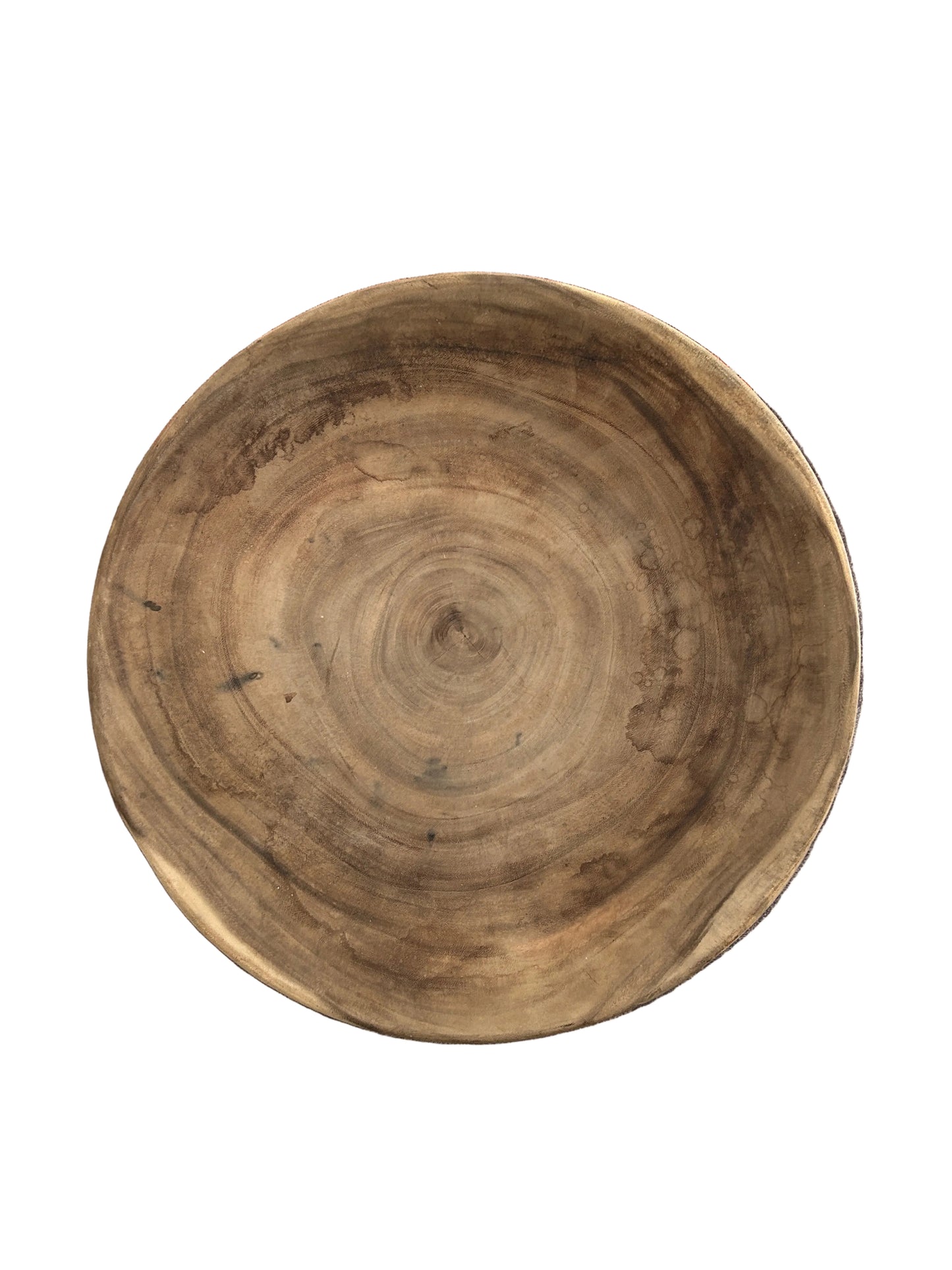 Large Round Indonesian Bowl