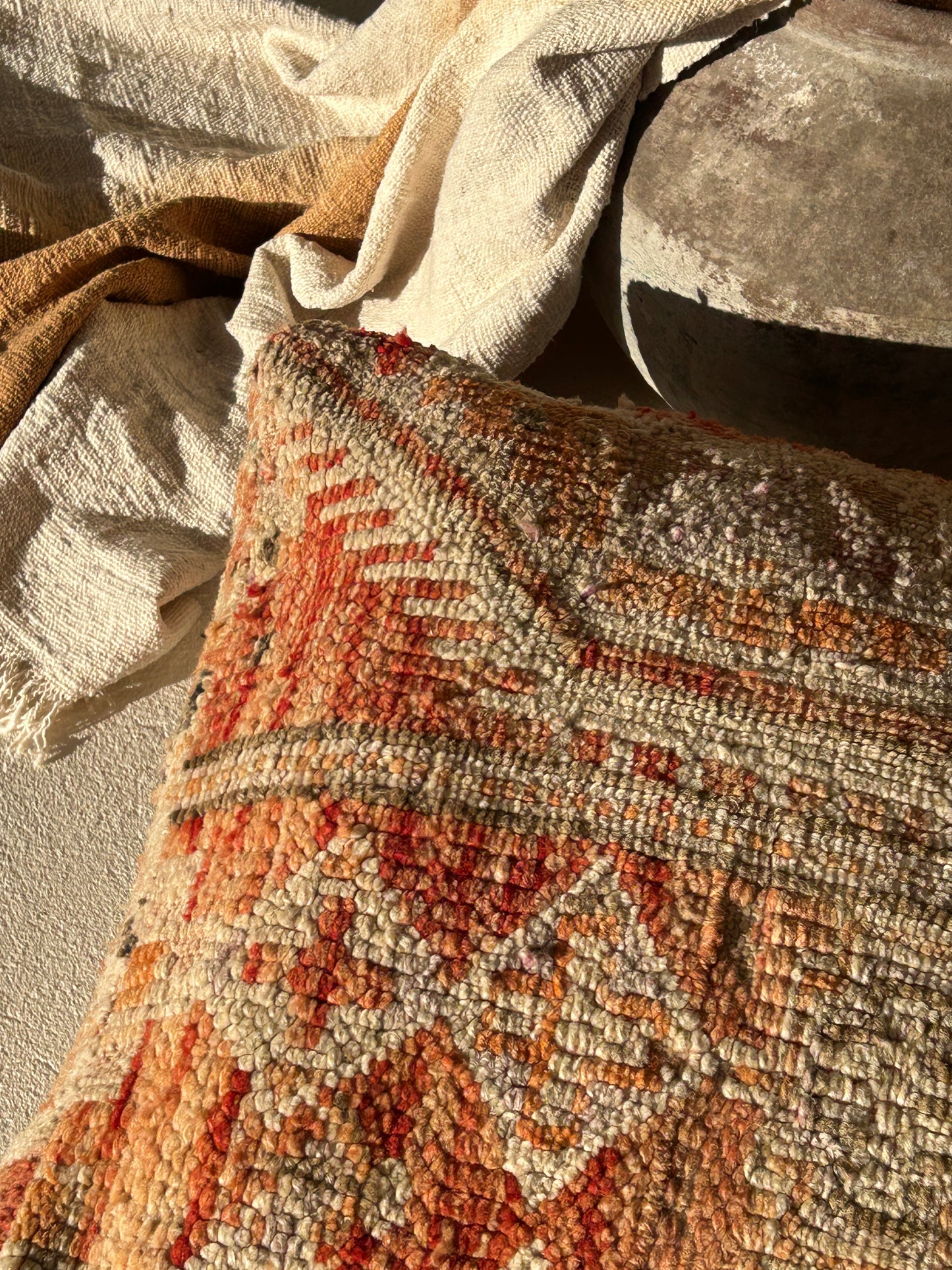 Moroccan Floor Cushion - Saffron