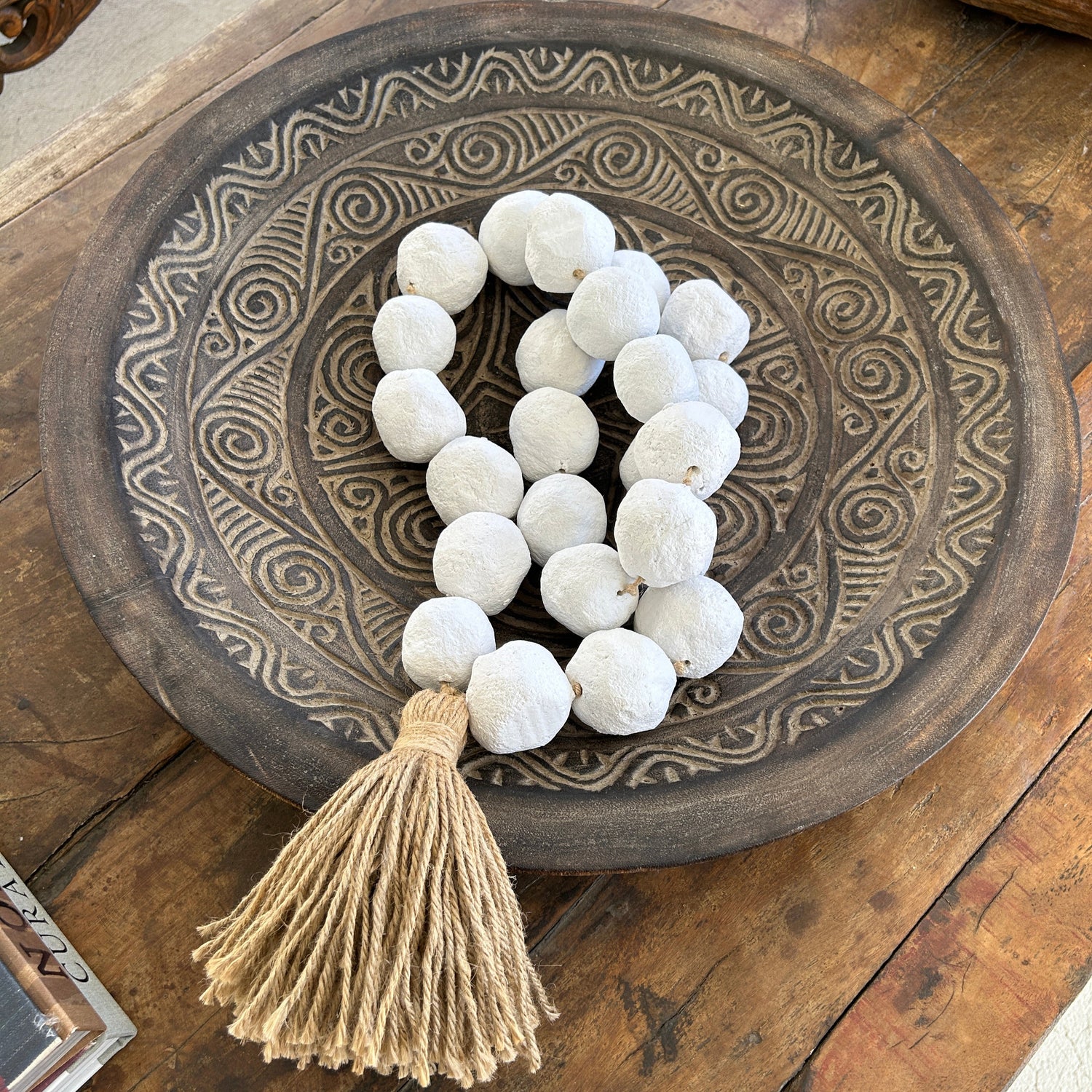 Extra Large Beaded Garland handcrafted