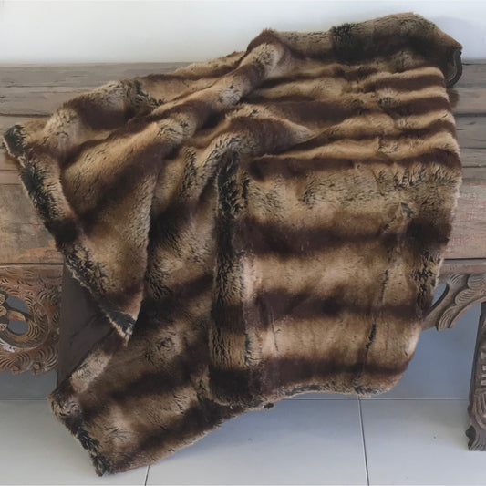 Alaskan Faux Fur Throw