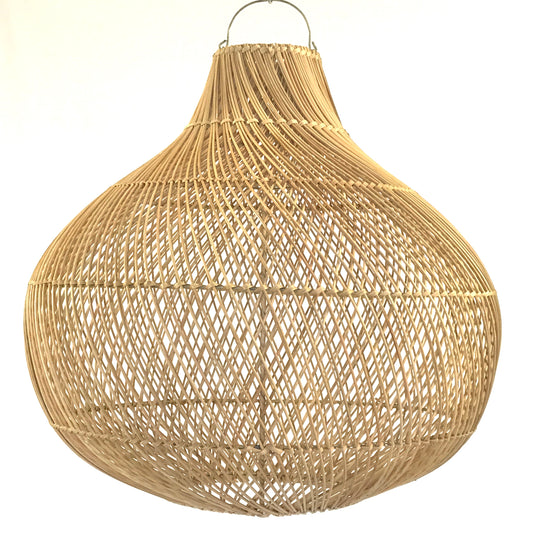 Rattan Drop Pendant Natural