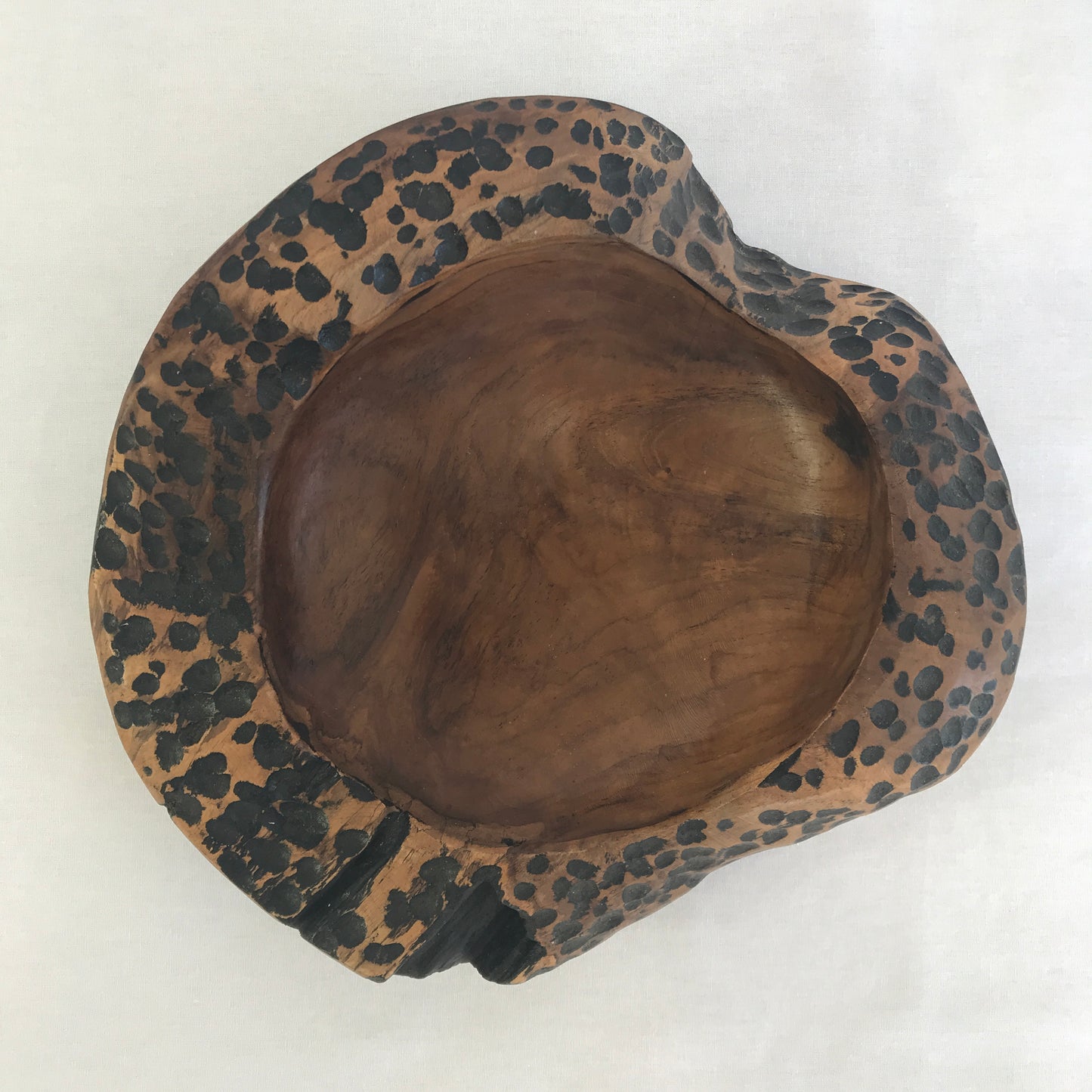 Wild Wood Teak Bowl